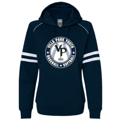Women's Varsity Fleece Piped Hooded Sweatshirt  Thumbnail