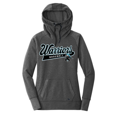 Ladies Tri Blend Fleece Pullover Hoodie  2 Thumbnail