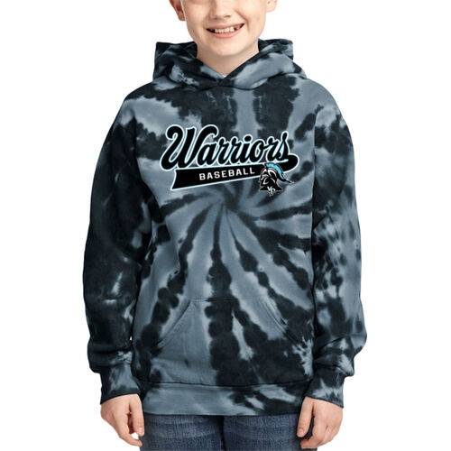 Youth Tie-Dye Pullover Hooded Sweatshirt Thumbnail