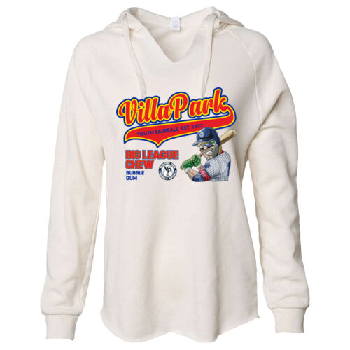 Women’s Lightweight California Wave Wash Hooded Sweatshirt - PRM2500 Thumbnail