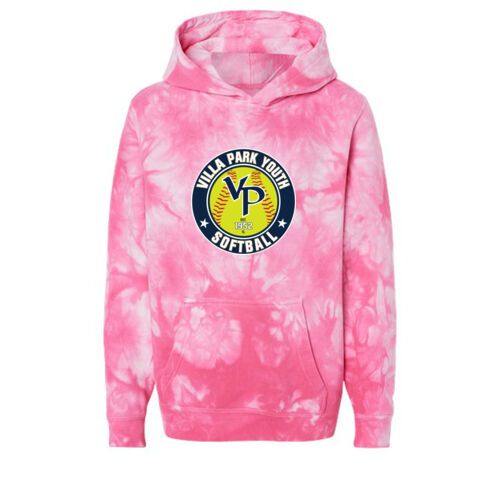  Youth Midweight Tie-Dyed Hooded Sweatshirt - PRM1500TD Thumbnail